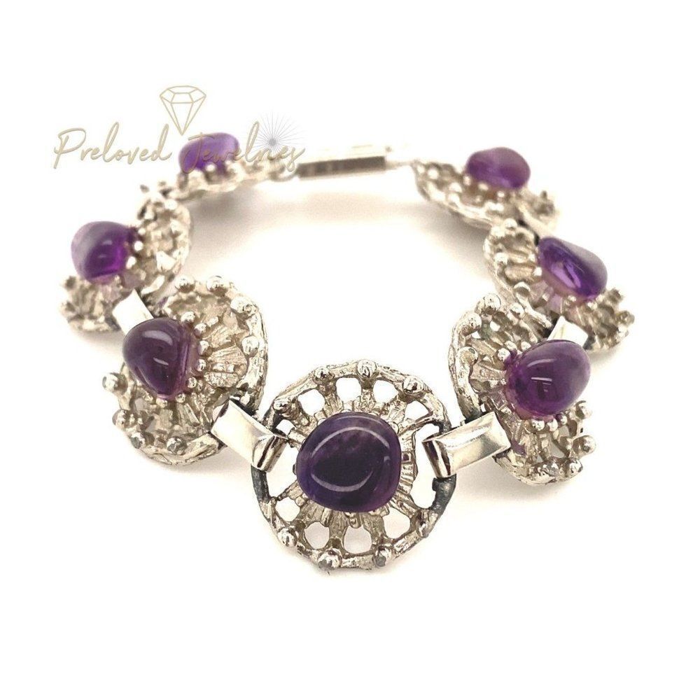Amethysts Bracelet (d) - Picture 1 of 7
